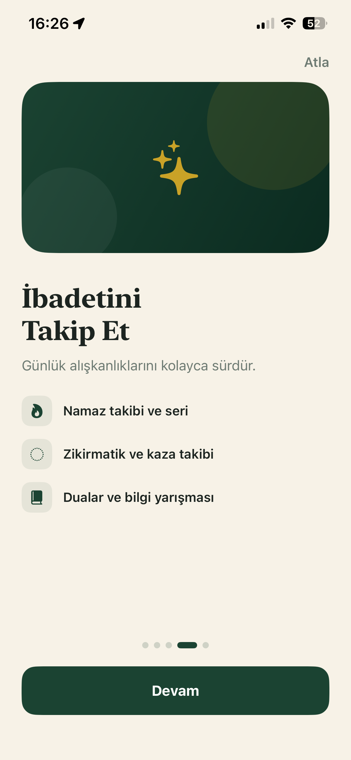An introduction to prayer tracking, dhikr, missed prayers, duas, and quizzes.